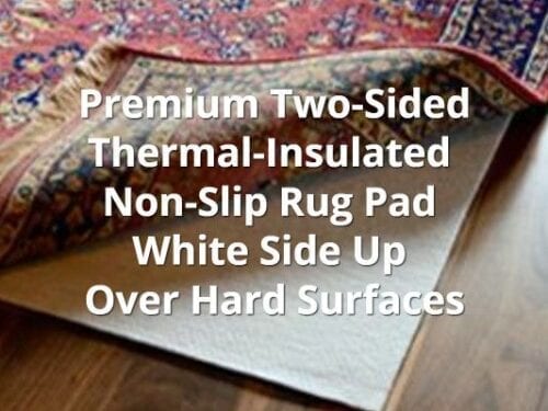 Thermal-Insulated Non-Slip Rug Pad for RugBuddy® 170W for 3×5 Rug